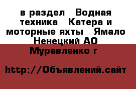  в раздел : Водная техника » Катера и моторные яхты . Ямало-Ненецкий АО,Муравленко г.